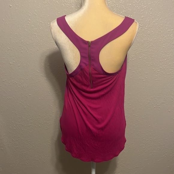 Express Purple Razorback Blouse Size M - Picture 2 of 5